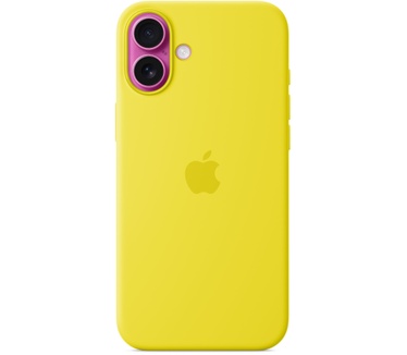 Apple Siliconen Back Cover met MagSafe - iPhone 16 Plus (iPhone 16 Plus) Geel
