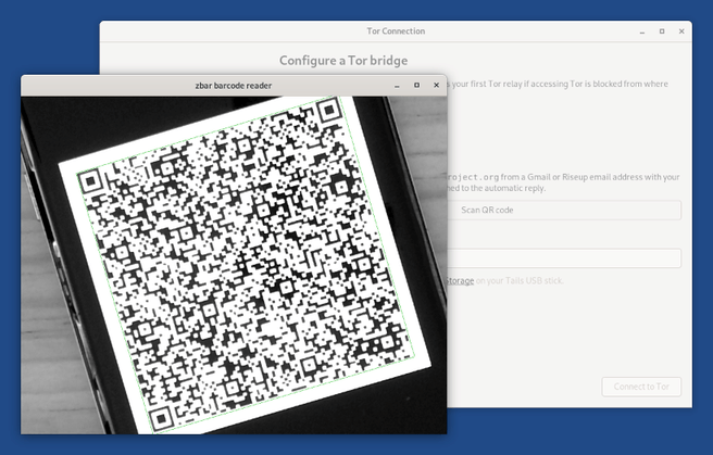 Tails QR