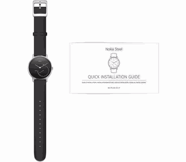 Nokia ActivitÃ© Steel Black Activity & Sleep Tracker (HWA01-BLACK-ALL-INTE)