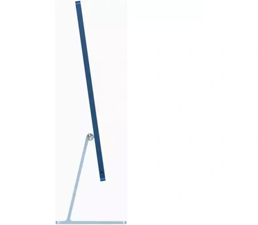 Apple iMac 24" (2021) M1, 8-core GPU, 8GB, 512GB ssd (Qwerty toetsenbord met numpad en TouchID), Blauw