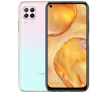 Huawei P40 lite Blauw, Roze