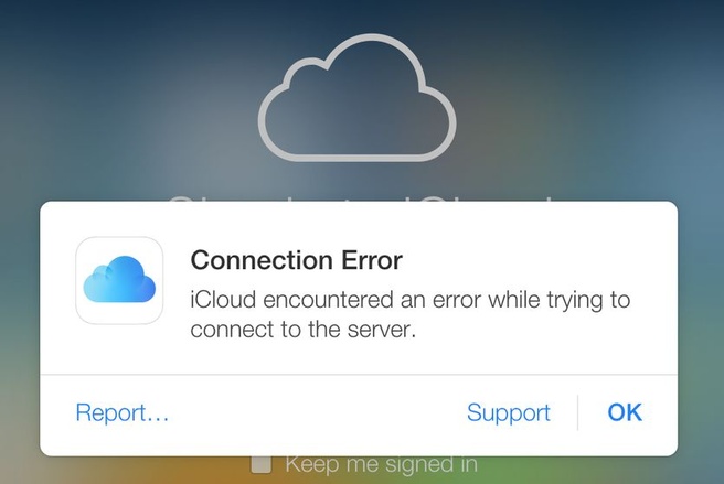 Storing iCloud