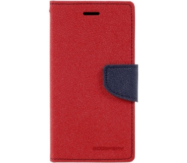 Mercury Fancy Diary WalletCase - Samsung Galaxy S4 Mini - Rood Rood