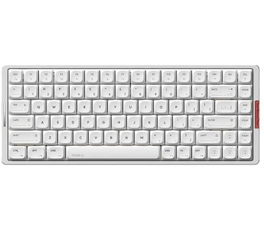 Iqunix IQUNIX MQ80 Aluminum Low Profile Mechanical Keyboard Moonlight Silver