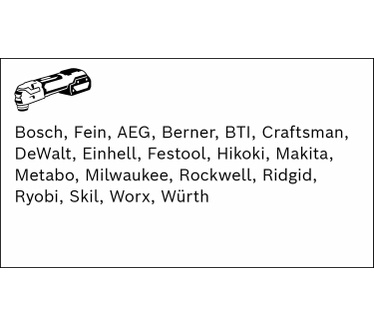 Bosch AIZ 32 BSPB Zaagbladen voor multitools