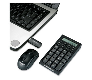 Kensington Wireless Notebook Keypad/Calculator and Mouse Set