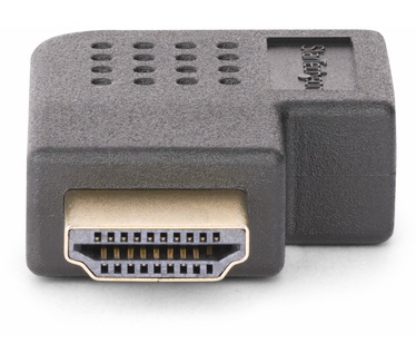 Startech.com Haakse HDMI 2.0 Adapter, Male naar Female, Horizontale 90 Graden Haakse HDMI adapter, HDMI Port Saver, 4K 60Hz, High Speed HDMI Connector Extension, M/F