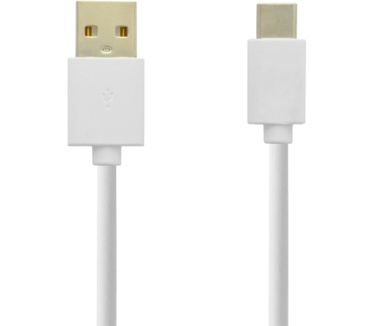 Grab 'n Go USB-C naar USB-A kabel 1m - Wit