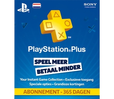 Sony PlayStation Plus Card 365 dagen (Nederland), PlayStation 3, PlayStation Portable, PlayStation Vita