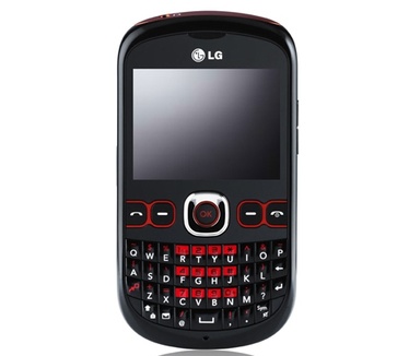 LG C300 In Touch Text Rood (Vodafone-prepaid)
