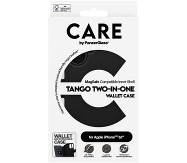 PanzerGlass CARE by PG Tango 2in1 wall iPhone16 6.1
