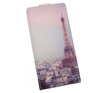 qMust Acer Liquid Z520 Flip Case - TPU binnenwerk - Paris