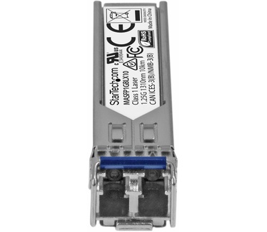 Startech.com Gigabit glasvezel 1000Base-LX SFP ontvanger module Cisco Meraki MA-SFP-1GB-LX10 compatibel SM LC 10 km