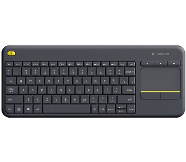 Logitech K400 Plus Wireless Touch Keyboard (Qwerty NL) Zwart