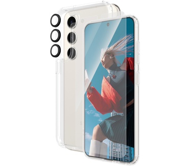 PanzerGlass PanzerGlass® 3-in-1 Pack Samsung Galaxy S24 | Ultra-Wide Fit w. EasyAligner