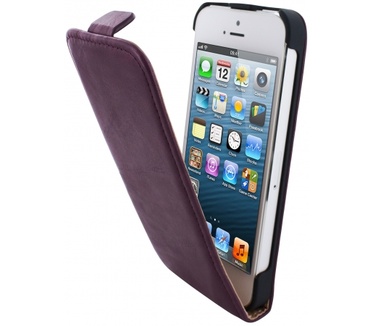 Mobiparts Mobiparts Vintage Flip Case Apple iPhone 5/5S Rubin