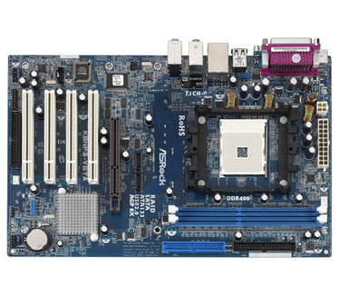 Asrock K8NF3-VSTA, nForce3 250 (AGP, Sound, LAN, SATA RAID)