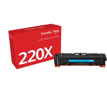 Xerox Everyday™ Cyaan Toner van Xerox is compatibel met HP 220X (W2201X), Hoge capaciteit