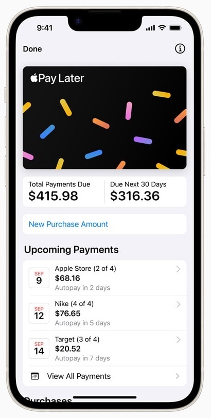 Apple Pay Later