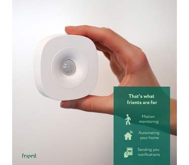 Frient Motion Sensor | PIR | Bewegingsmelder en Domotica | Zigbee | Werkt met SmartThings en Athom Homey