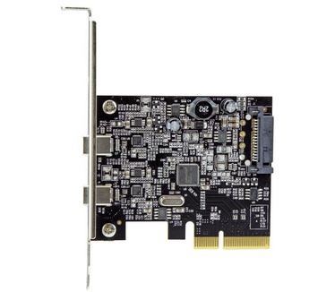 Startech.com 2 poorts USB-C kaart 10Gbps per poort 2x USB-C USB 3.1 PCIe