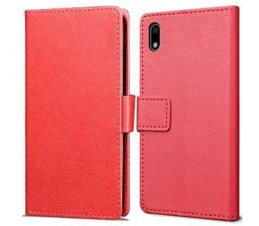 qMust Huawei Y5 2019 Wallet Hoesje Rood