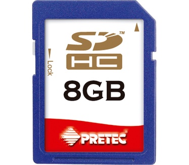 Pretec SD/SDHC/SDXC 8GB SDHC Card (Class 10)