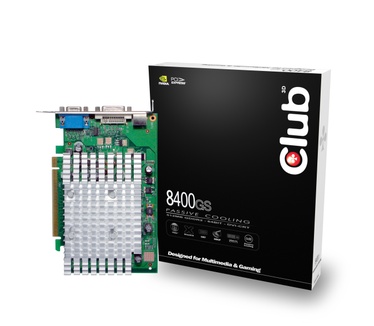 Club3D GeForce 8400GS 512MB Passive