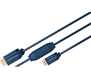 ClickTronic 15m DisplayPort/HDMI m/m