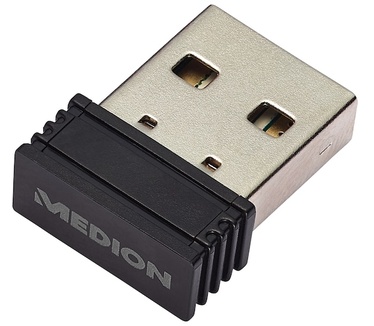 Medion LIFE P81010 Draadloze muis | Bluetooth | 2,4 GHz-bediening | Optische muissensor | 6 knoppen en scrollwiel | DPI-schakelaar | Ergonomisch