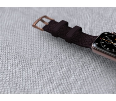 Njord byElements Salmon Leather Watch Strap - Apple Watch 40/41mm - Eldur