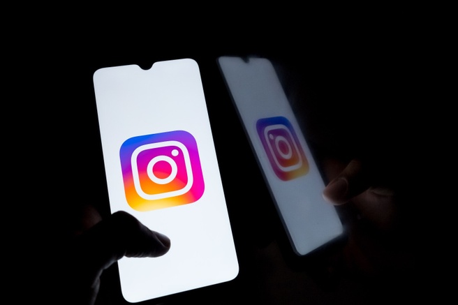 Instagram. Bron: NurPhoto/Getty Images