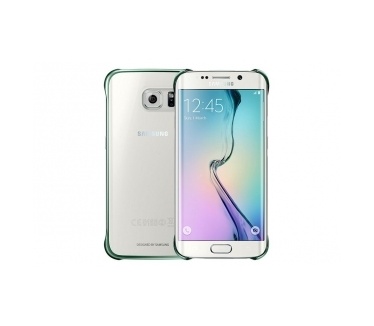 Samsung Clear Cover Galaxy S6 edge - EF-QG925BG - Green