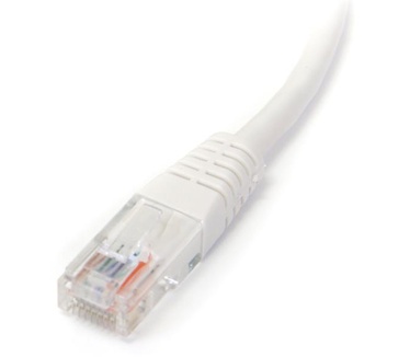 Startech.com 25 ft White Molded Category 5e (350 MHz) UTP Patch Cable