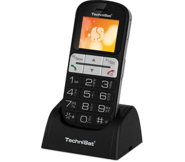 Technisat TechniPhone ISI 2 Zilver, Zwart