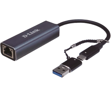 D-Link USB-C/USB naar 2,5G Ethernet-adapter DUB-2315