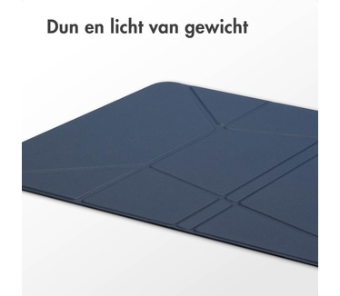 Accezz High Stand tablet case Apple iPad Air 11 inch (2025) M3 / (2024) M2 / Air 5 (2022) / Air 4 (2020) - Donkerblauw