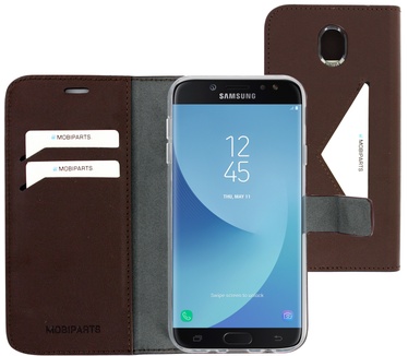 Mobiparts Classic Wallet Case Samsung Galaxy J7 (2017) Brown