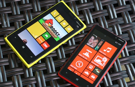 Nokia Lumia 920 en 820