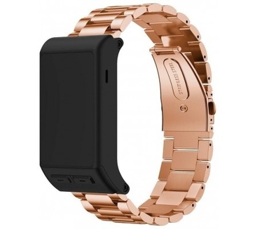 qMust Metalen armband voor Garmin Vivoactive HR - Rose Goud