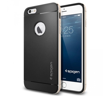 Spigen Case Neo Hybrid Metal Apple iPhone 6 Plus SGP11071 (Champagne Gold) voor iPhone 6 plus