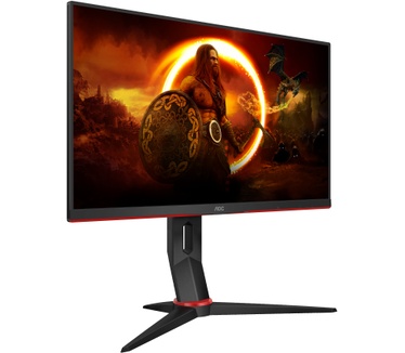 AOC 24G2SU/BK Rood, Zwart