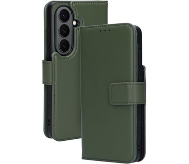 Mobiparts Leather 2 in 1 Wallet Case Samsung Galaxy S26 Green