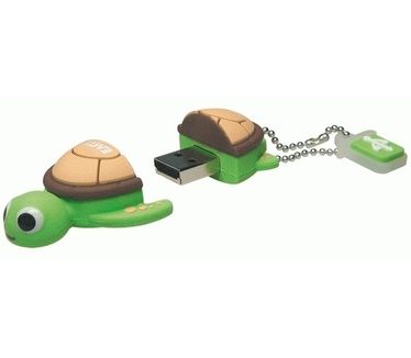 Emtec Aquarium - Sea Turtle 4GB Groen
