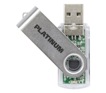 Platinum Twister 32GB Blauw