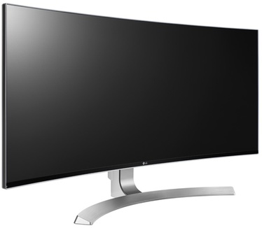 LG 34UC98-W Wit, Zilver, Zwart