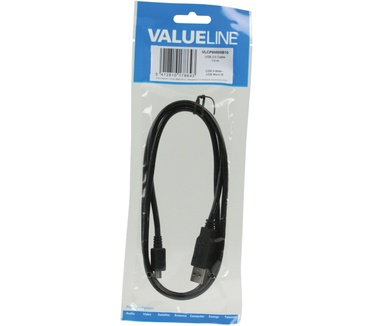 ValueLine 1m, USB 2.0, USB A - Micro B