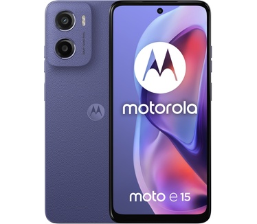Motorola Moto E15 Paars
