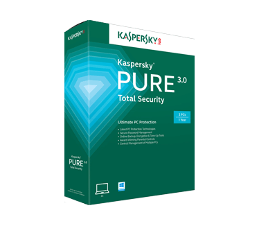 Kaspersky PURE 3.0 Total Security 3 PC - 2 Jaar