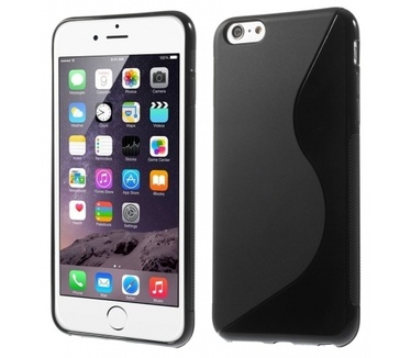 Kees S-line Gel Hoesje Apple iPhone 6 Plus - Zwart